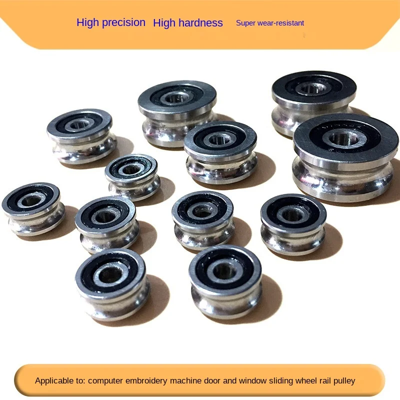 U-slot bearing groove sheave SG20 laser cutter embroidery machine textile machine bearings 6 x 24 x 11 rail roller home tools