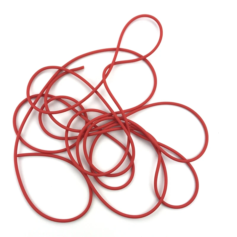 Natural Red Latex Slingshots Rubber Tube 0.5/1/2/3/4/5M for Hunting Shooting High Elastic Tubing Band Accessories 2X5mm Diameter