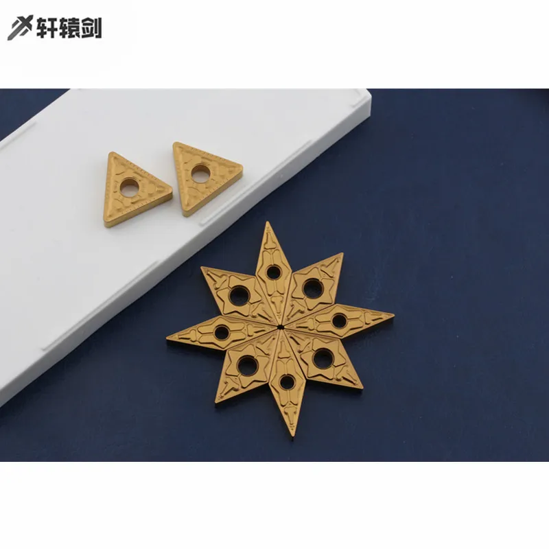 10PCS TNMG220404 TNMG220408 TNMG220412น TT8125ภายนอกเครื่องมือกลึงคุณภาพสูงคาร์ไบด์เครื่องตัด