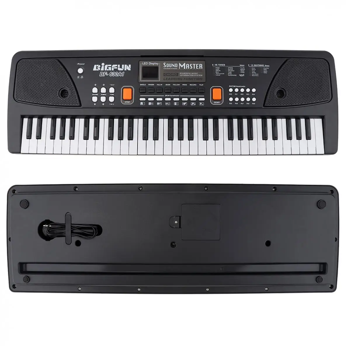 49 / 61 Keys Electronic Keyboard Piano Digital Music Key Board with Microphone Children Gifts Musical Enlightenment