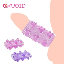 EXVOID Elastic Penis Ring Cock Ring Delay Ejaculation Sex Toys for Men G-spot Massage Adult Products Penis Erection Enlargement