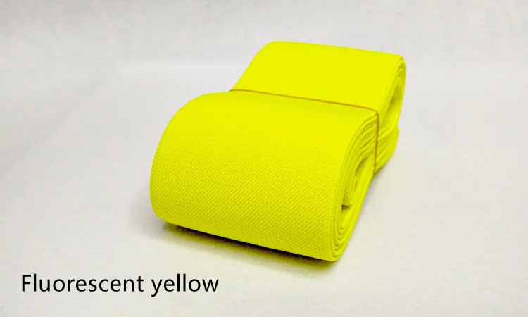 7.5cm Wide Colorful Garment Sewing Accessories Elastic Webbing Band Sewing Elastic