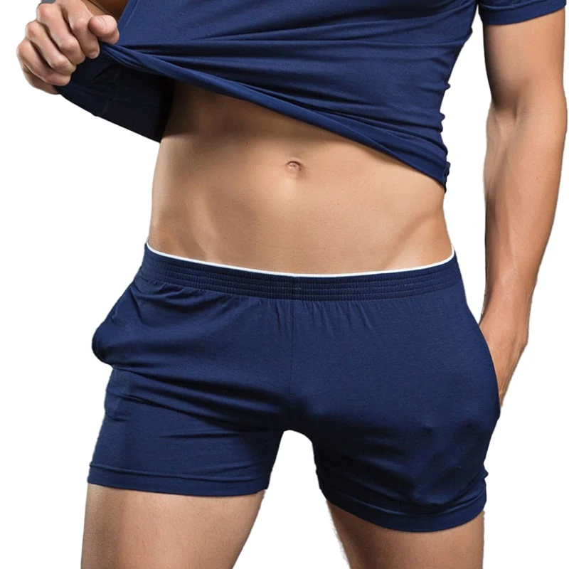 Superbody Breathable Men's Underwear Boxer Shorts Men Pajamas Soft Comfortable Shorts Men Boxers Lounge Sleep Wear