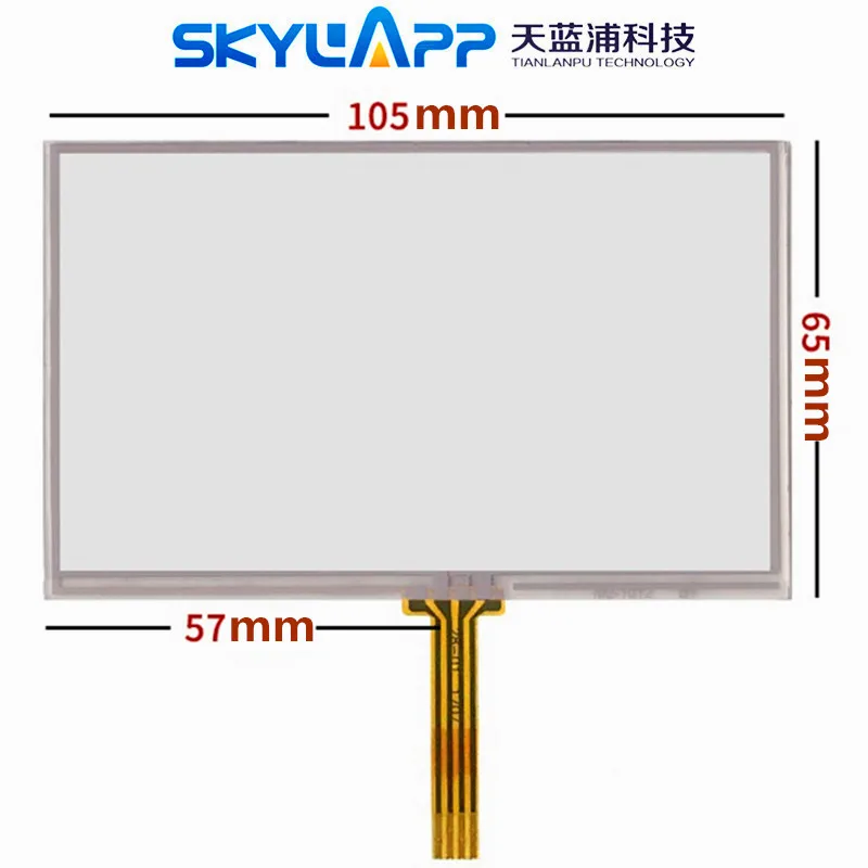 

Handwritten Touch Screen Panel, Digitizer Glass, Touch Screen for AT043TN24 V.7, GPS, New, 4.3''Inch