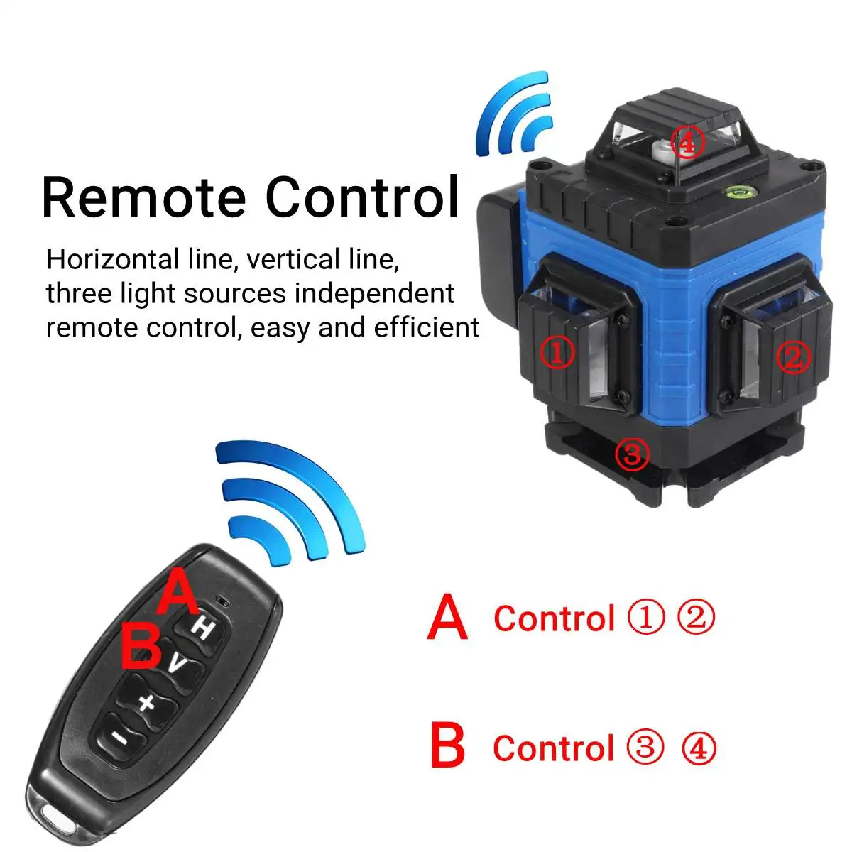 Green Laser Level 4D 8/12/16 Lines Professional Self-Leveling 360 Horizontal Vertical Green Laser Beam Line Build Measuring Tool