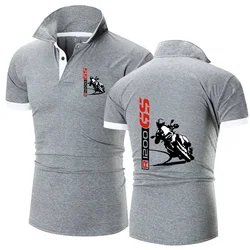 Polo Shirts Men TShirt Motorcycle Adventure Sport Tees R1200 GS Motorrad Military Style Short Sleeve Jersey Golftennis Topshirts