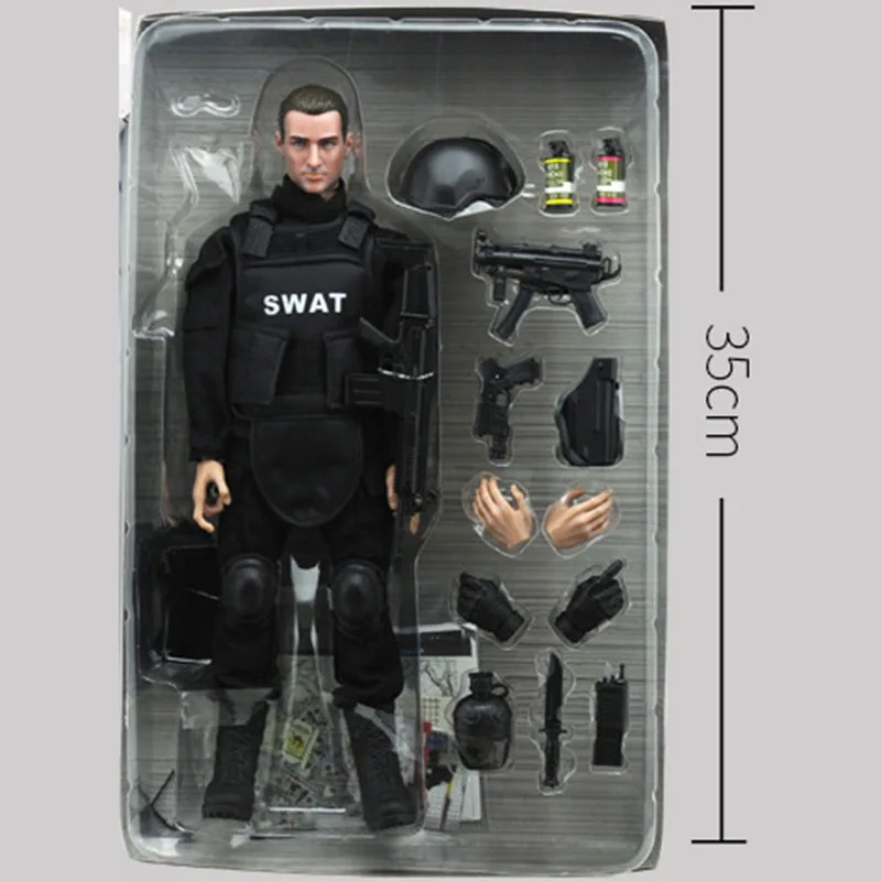 NB01 NB02 NB03 NB04 NB05 NB06 NB07 NB08 1/6 forze modello figura esercito militare combattimento Swat soldato della polizia ACU Action Figure Toys