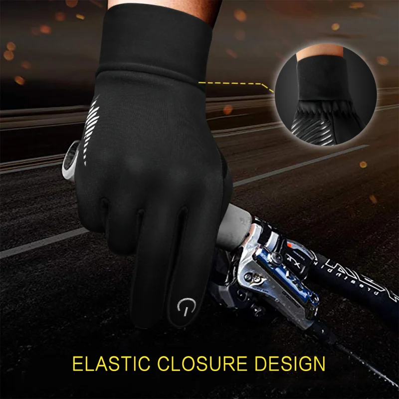 Winter Gloves For Men Women Touch Screen Glove Cold Weather Warm Gloves Workout Gloves Running Cycling Training Bicycle Football