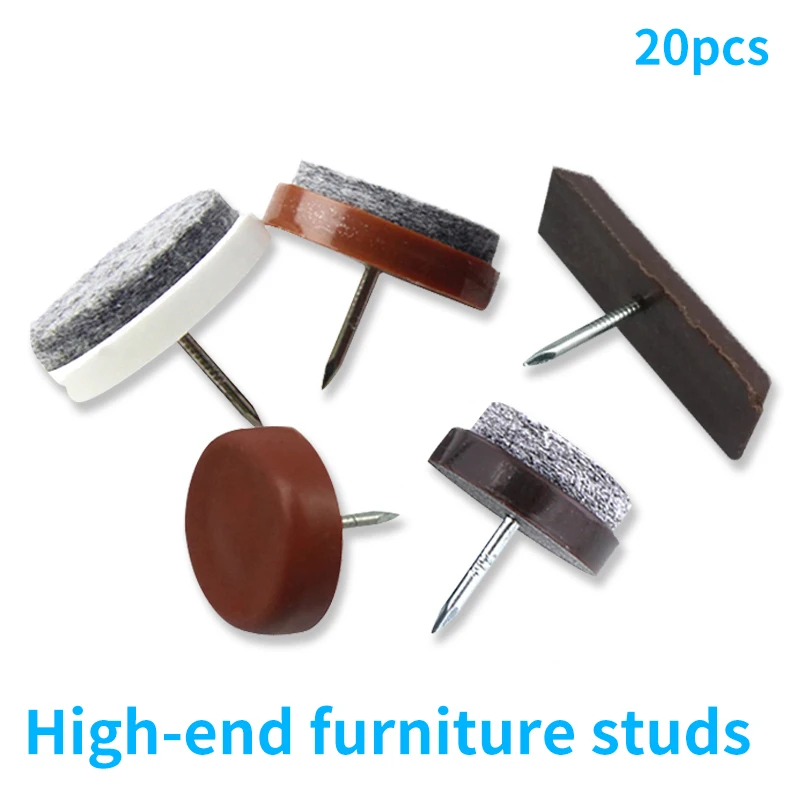 Meubles en feutre, Tables, chaises, clous