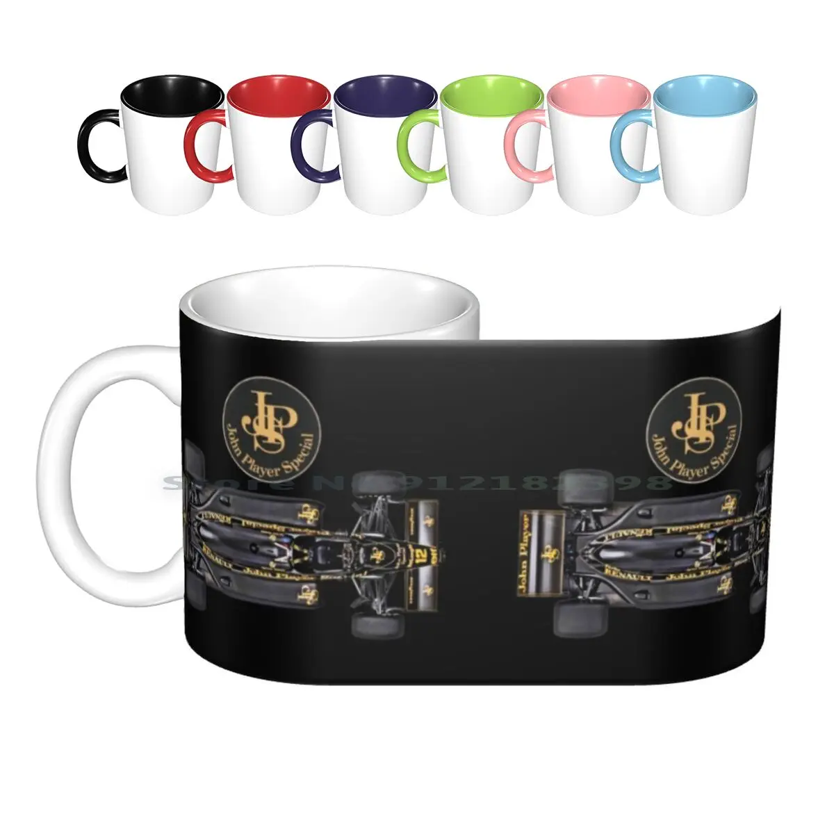 John Player Special-Race0002 Ceramic Mugs Coffee Cups Milk Tea Mug Jps John Player Special Ayrton Senna Car Sports Race Le Mans