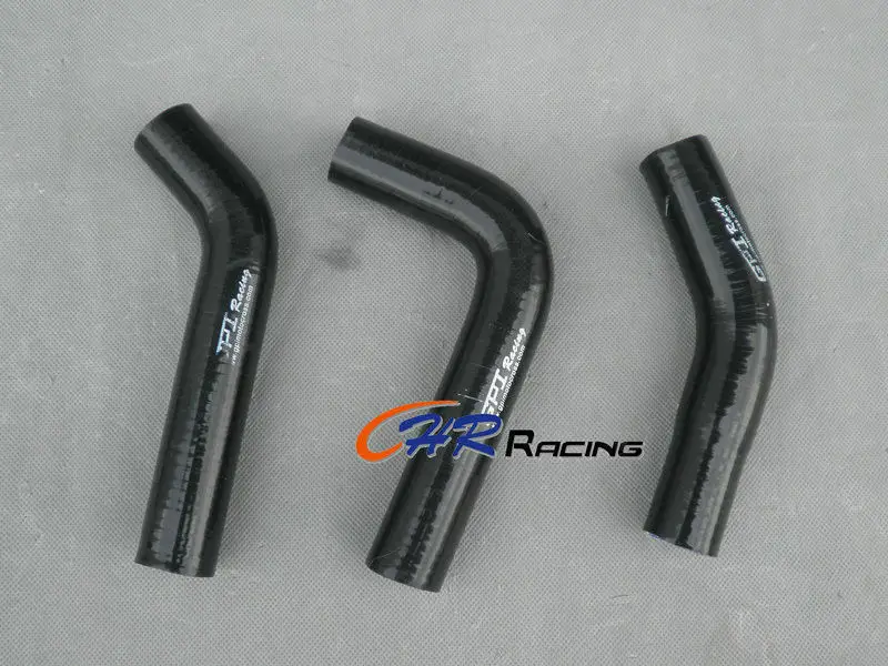 FOR Silicone Radiator Hose YAMAHA RD250 RD350 LC 4L0 4L1 BLACK