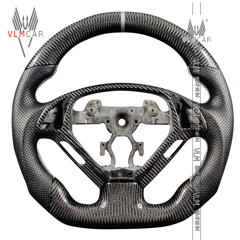 VLMCAR Private Custom Carbon Fiber Steering Wheel For Infiniti G37 G25 Available Customize For All Vehicles Car Accessories Led