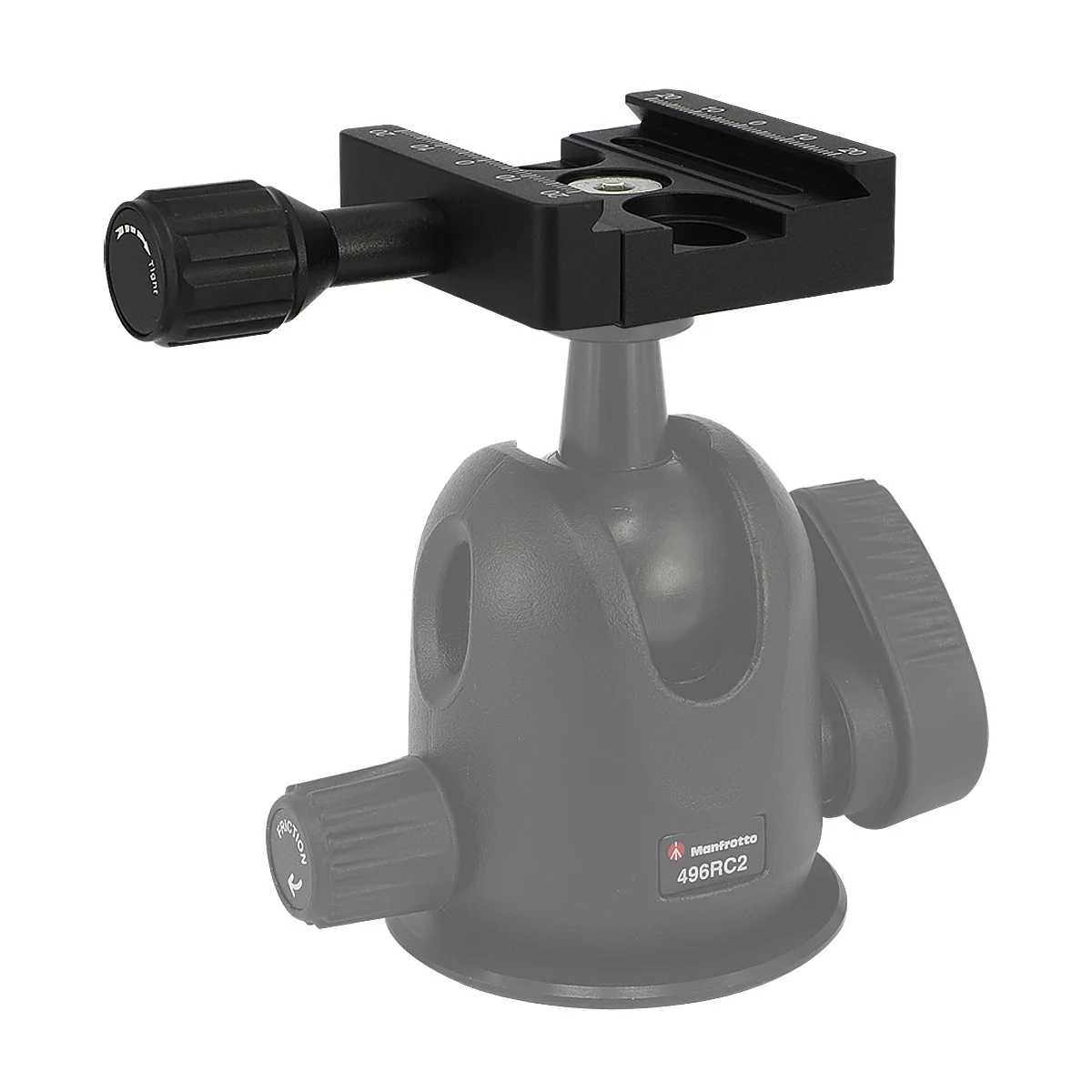 Haoge Boss Adapter Konverter + CP-51 Klemme passend für Arca für Bogen Manfrotto Kopf RC2 System – Detail 10