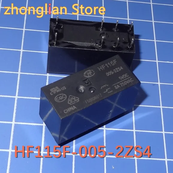 

10 шт./лот реле JQX-115F-005-2ZS4 HF115F-005-2ZS4 HF115F 5V 8pin 2 групповое преобразование