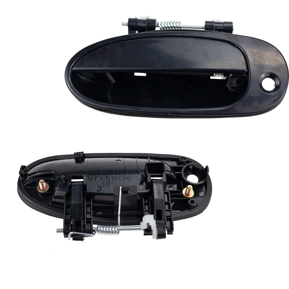 Black Exterior Outside Door Handle Left Right For Kia Sephia 1998 1999 2000 2001 Spectra 2000 2001