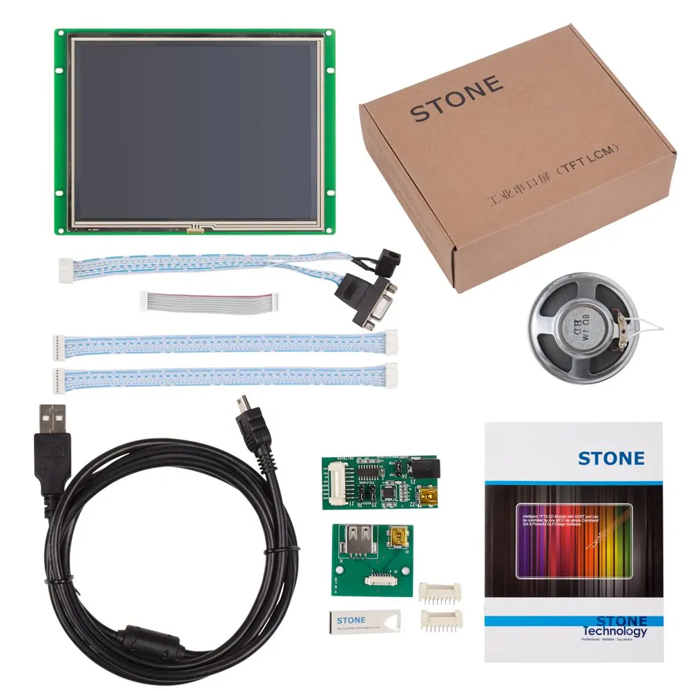 Monitor touchscreen LCD HMI TFT da 10.4 "con Software di programma ad alta risoluzione