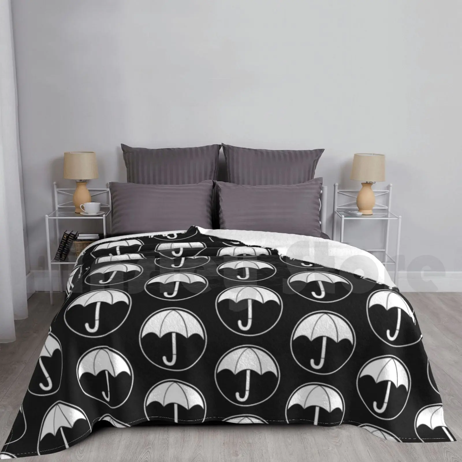 

The Umbrella Academy Logo Blanket Fashion Custom The Umbrella Academy Tua Umbrella Academy Umbrella Academy Ellen