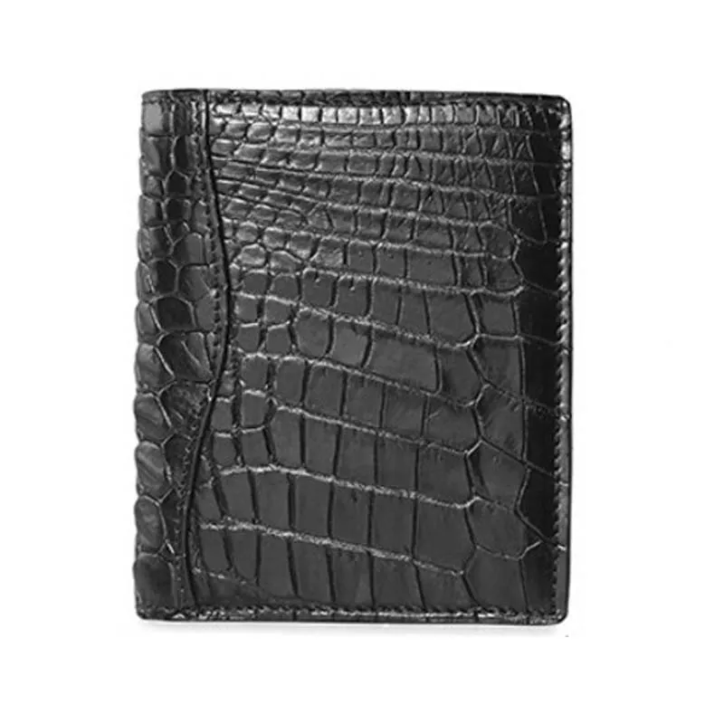 maibomengnuo new arrival Authentic crocodile skin men Wallet  fashionable contracted men thin money clip upright money men purse