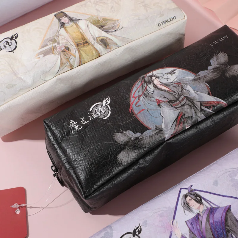 1Pc Grandmaster Of Demonic Cultivation Large Pencil Bag Mo Dao Zu Shi Cartoon Pencil Case Storage Bag School Supplies