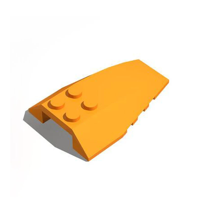 Guduola Wedge 6x4 Triple Curved 43712 Special Brick With Slope MOC Building Block Toys Parts 10pcs/LOT
