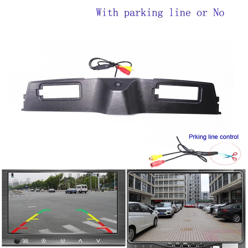 Dynamic Trajectory Tracks Car Rear View Backup Parking Reversing Camera For Jeep Compass 2017 Parking Assistance