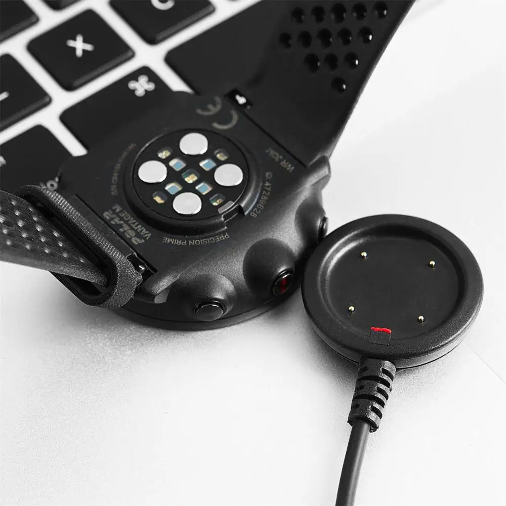 AKBNSTED caricatore diviso a ricarica rapida magnetica USB da 100CM per Polar Ignite/Vantage V/M/Grit X Smart Watch Base di ricarica per Dock