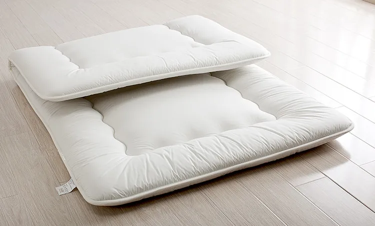 Japanese Floor Mattress Futon 150/180x200cm Double Thicken Tatami Mat Sleeping Foldable Roll Up Mattress Soft Breathable Futon