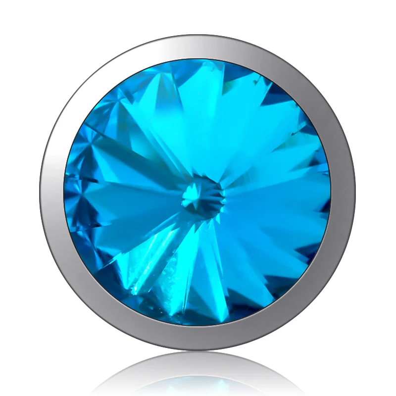 KZ3507 New Round rhinestone crystal simple 18MM snap buttons fit DIY 18MM snap bracelet snap jewelry Christmas Gift