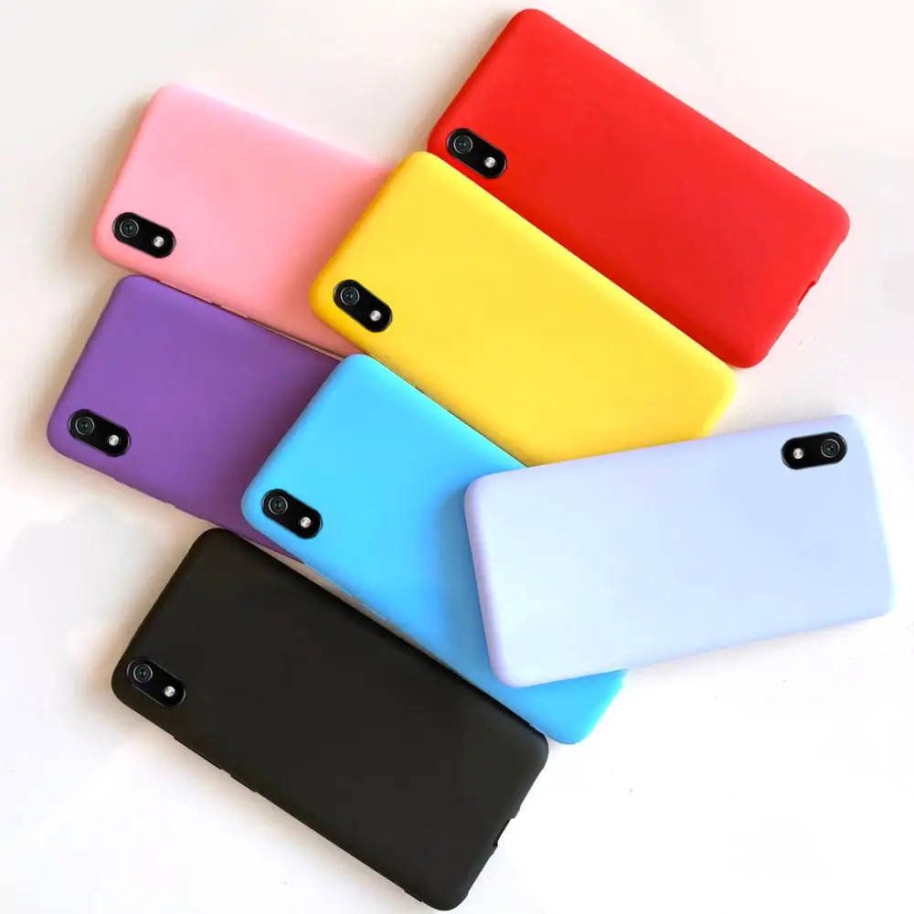 For Xiaomi Redmi 7A Case Redmi7a Cover Soft Silicone Back Cover Redmi 7a Matte TPU Case For Xiomi Xiaomi Redmi 7A A7 Phone Cases