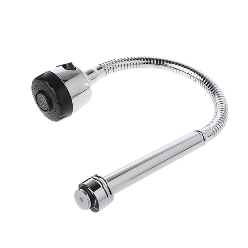 Tubo flessibile per rubinetto da bar da cucina 2 modalità regolabili Rubinetto di ricambio per spruzzatore per rubinetto dell'acqua in acciaio inossidabile 48 cm