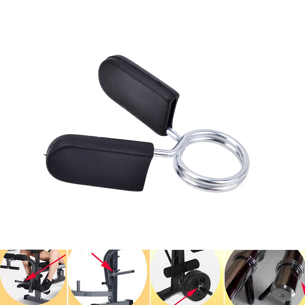 Hot Sale Spinlock Collars Barbell Collar Lock Dumbell Clips Clamp Weight Lifting Bar Gym Dumbbell Fitness Body Building 1X 25mm