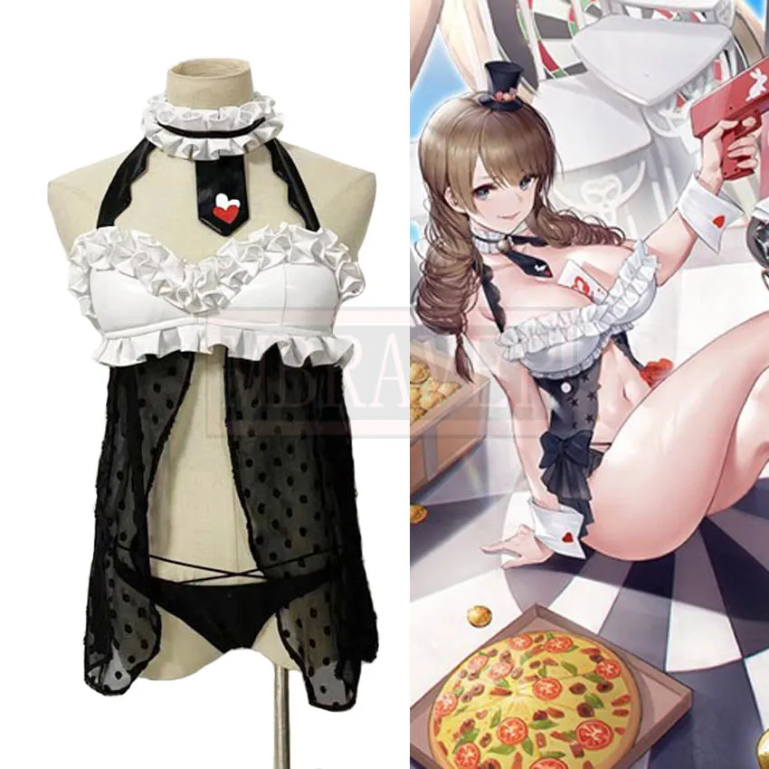 

Azur Lane Dead Or Alive Xtreme Venus Vacation Monica Sexy Swimsuit Beach Suit Bikini Cosplay Costume Halloween Custom Made