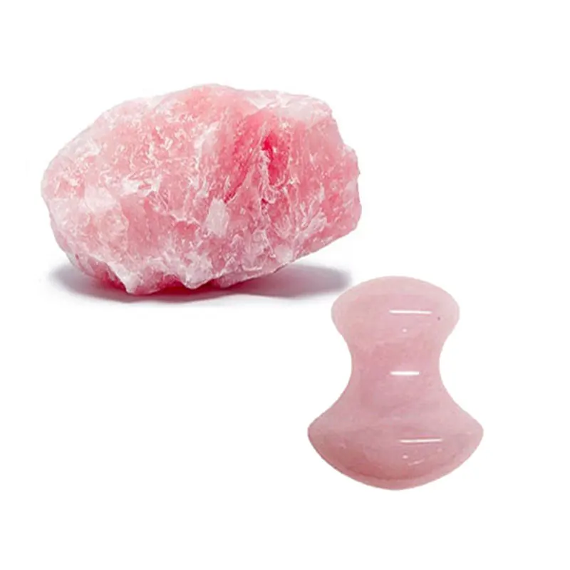 

1/2/3/5PCs Natural Jade Mushroom Shape Massage Tool Rose Quartz Jade Stone Gua Sha Facial Eye Neck Skin Scraper SPA Relax Tools
