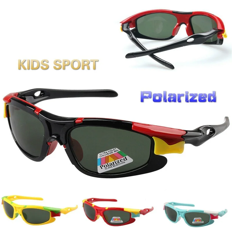 Kids Polarized Goggles Baby Children Sunglasses UV 400 Sun Glasses Boys Girls Cute Cool Glasses