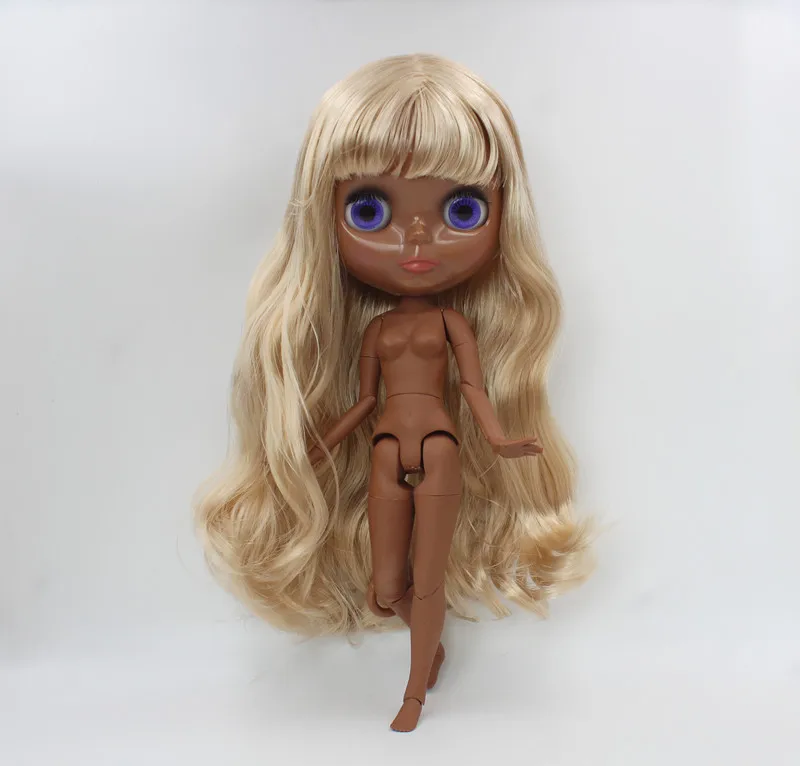 

Free Shipping Top discount 4 COLORS BIG EYES DIY Nude Blyth Doll item NO. 583J Doll limited gift special price cheap offer toy