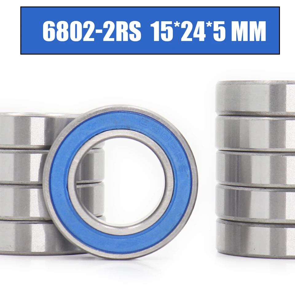 Kit 4 Cuscinetti Ceramici Ibridi – 2x15267-2RS + 2x6802-2RS – Alta Velocità