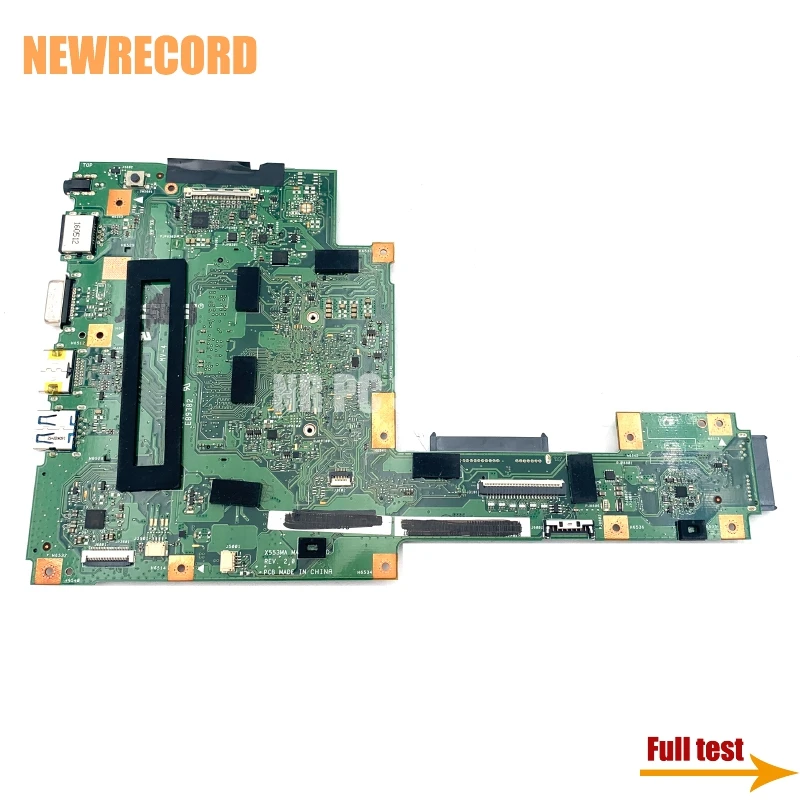 For ASUS X553MA PN:60NB04X0-MB1900 DDR3  Laptop Motherboard  With Intel N2830 N2840 N2930 N3530 N3540 CPU  100% Fully Tested