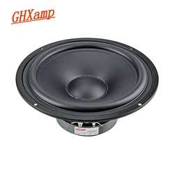 GHXAMP 홈 시어터 스피커 유닛, 미드 레인지 베이스, 무광 코팅 종이 트레이, HIFI DIY, 8 인치, 218mm, 8ohm, 140W, 45Hz, 1 개