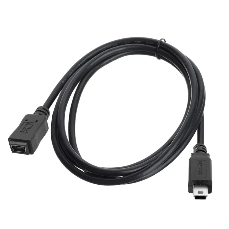 Mini USB B Typ 5pin Male to Female Extension Cable 25cm 50cm 150cm