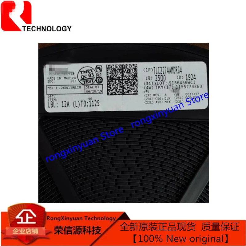 ラジコンアンプピース/ロット100% tlc2274amdrg4 tlc2274amdr 2274am tlc2274 sop14アドバンストリンモスレールレールからレールの動作新しいオリジナル