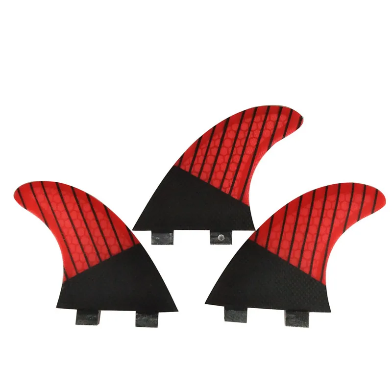 S/M Surfboard Fins UPSURF FCS 1 Fin g3/g5 Surf Fins Fiberglass Carbon Fins For Sup Surfing Double Tabs Fins