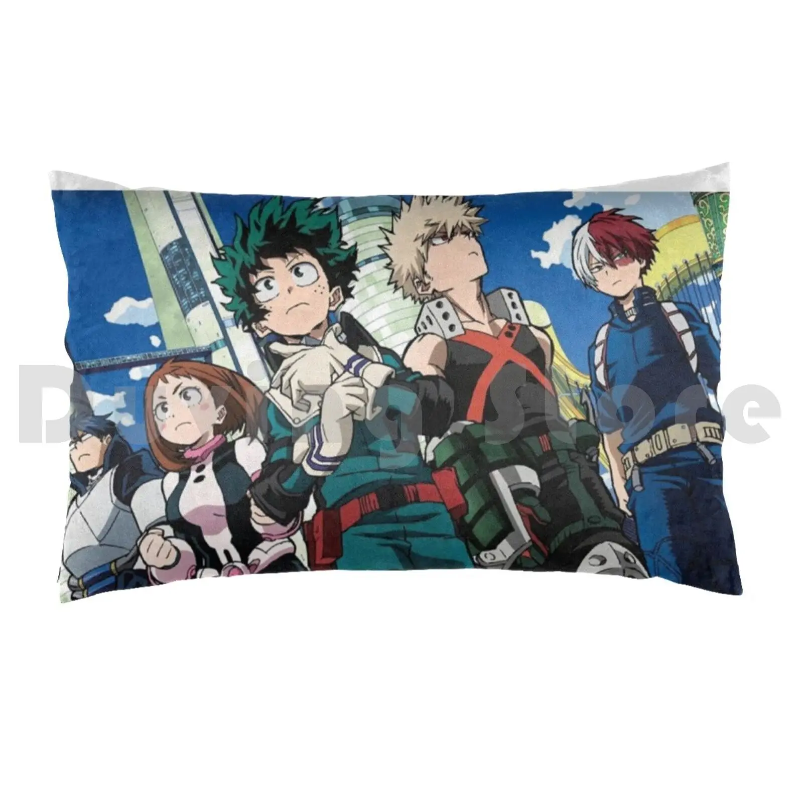 Boku No Hero Pillow Case Printed 50x75 Bakugo Bnha Hero Academia Boku No Hero Boku No Hero Academia Bakugo