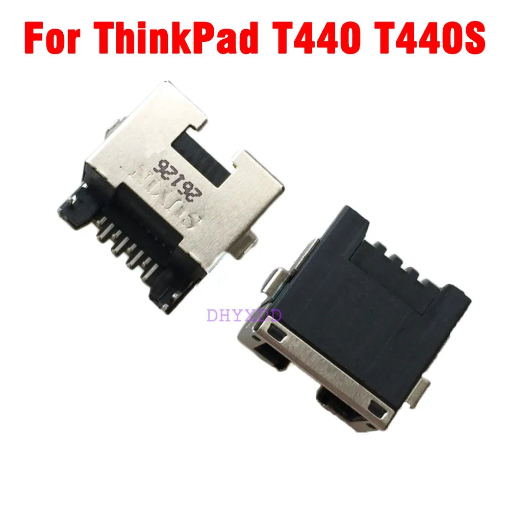 Tomada Lan Jack com LED para laptop Lenovo, conector RJ45, ThinkPad, T440, T440S, T450, T450S, RJ-45 Port, 1PC