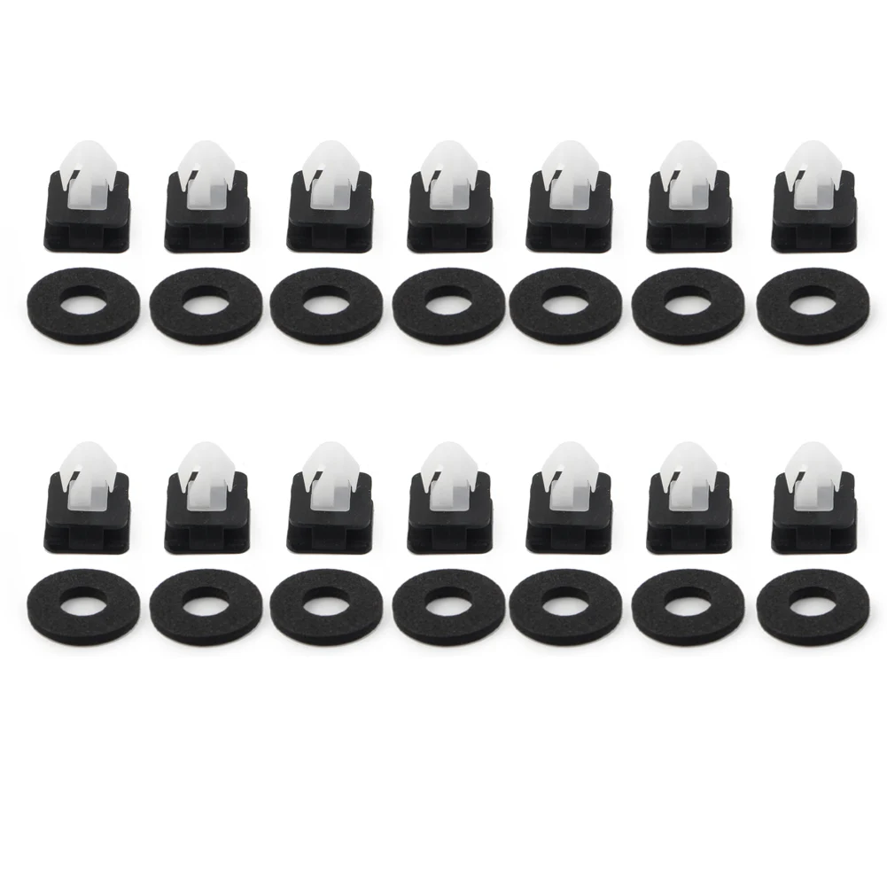 

14Pcs Exterior Front Windshield Pillar Trim Clips Kits For Ford Explorer 2011 2012 2013 2014 2015 2016 2017 2018 2019 Plastic