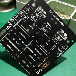 1000W ZVS macchina per riscaldamento ad induzione ad alta frequenza tempra tapless zvs kit fai da te 2 tubi PCB scheda vuota