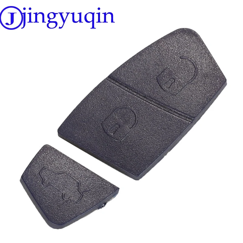 jingyuqin Replacement Rubber Pad 3 Buttons Flip Car Remote Key For Fiat Punto Ducato Stilo Panda Idea Doblo Bravo Key Cover Case