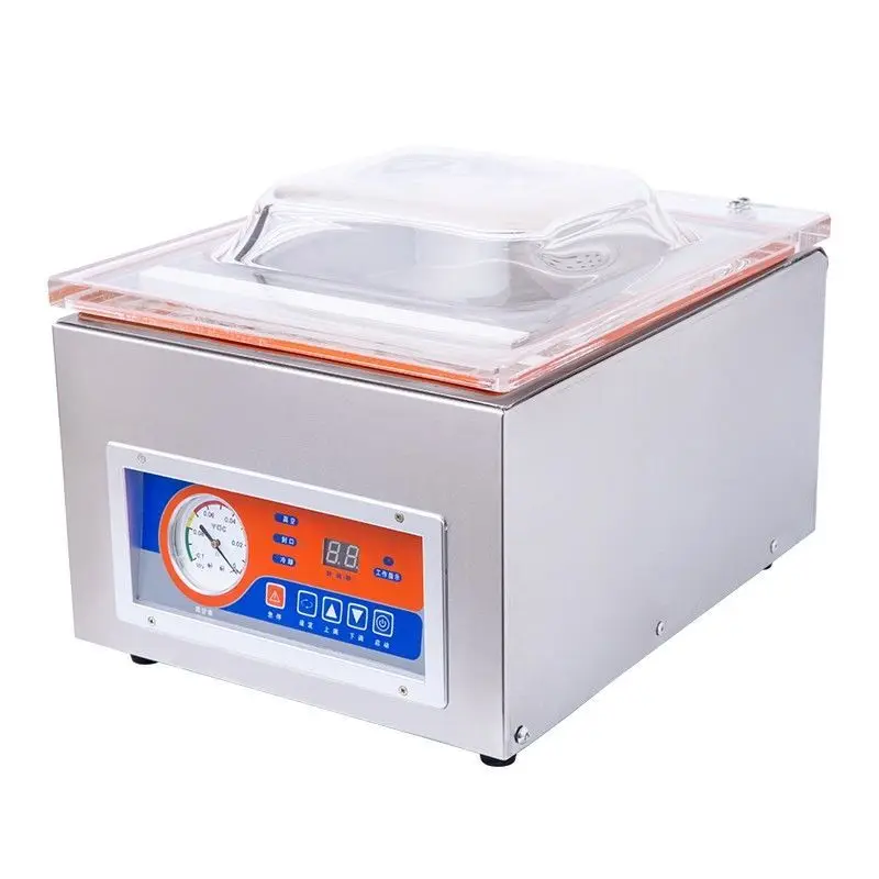 

Food Vacuum Sealer Machine electric Auto Vacuum Packaging Machine Food preservation storage Dry / Moist Modes Commercial 220v