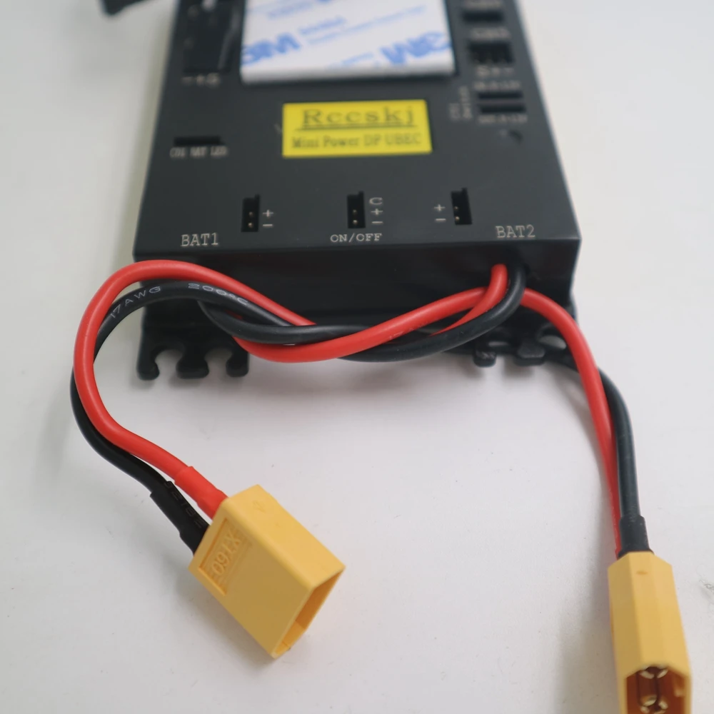 Mini Servo Section board Power Box for gas plane with 20A UBEC