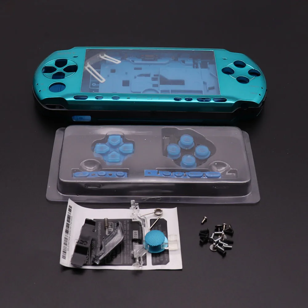 For PSP3000 Housing Shell Case with Buttons For Sony PSP 3000 Game Console Controller Full Cover Set Repair Part