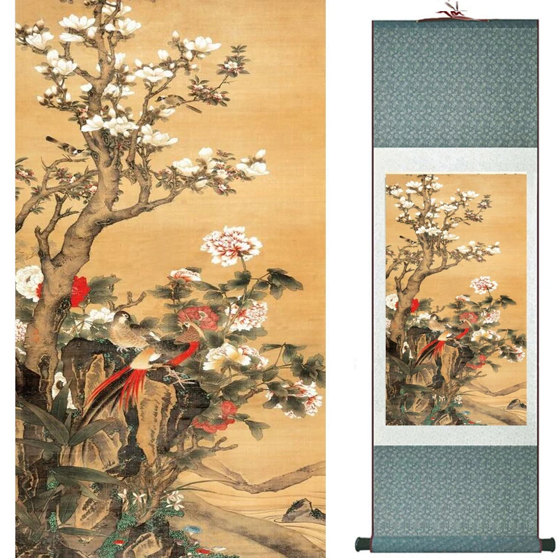 

Flowers painting Chinese traditional art painting home decoration paintings20190817031